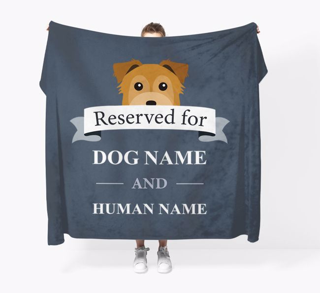 Reserved For: Personalised {breedFullName} Throw Blanket